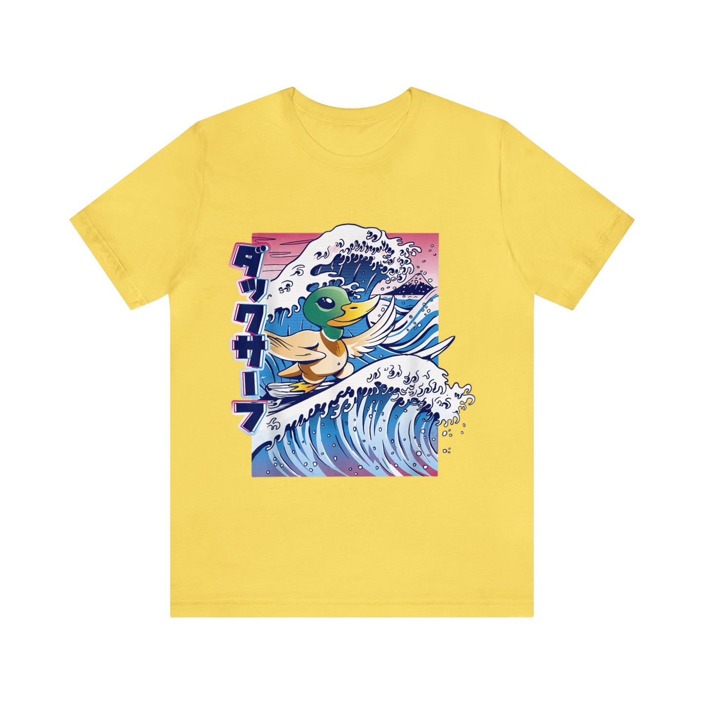 Kanagawa Great Wave Surfing Duck Tee