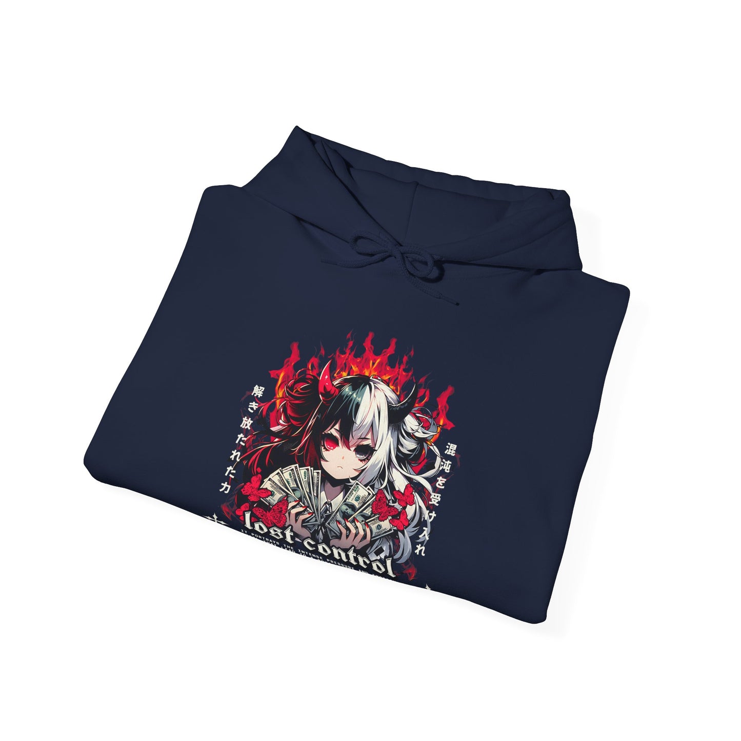 Lost Control Anime Girl Hoodie