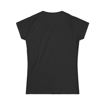 Women's Business Club Black Anime Softstyle Tee