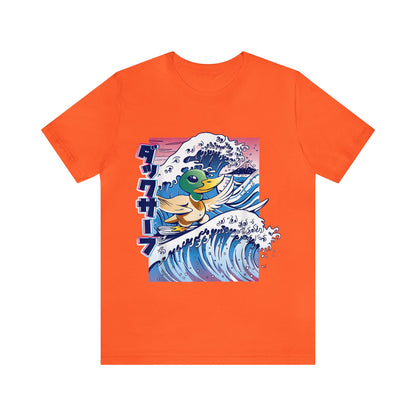 Kanagawa Great Wave Surfing Duck Tee