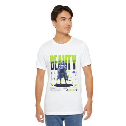 Beauty 2035 Anime Girl Tee