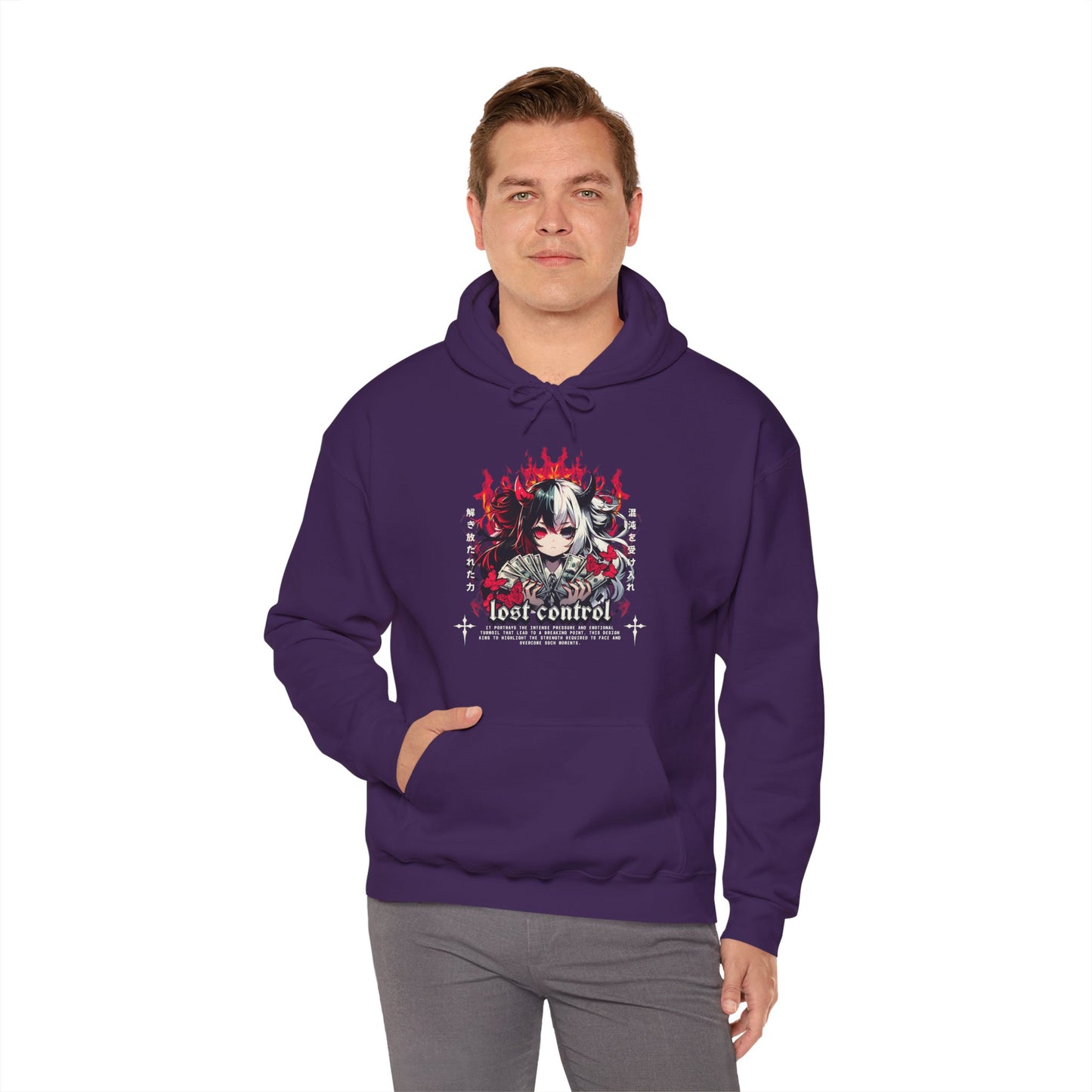 Lost Control Anime Girl Hoodie