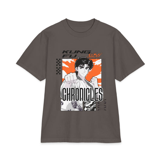 Kung Fu Chronicles Graphic Tee — Retro Martial Arts Anime Shirt