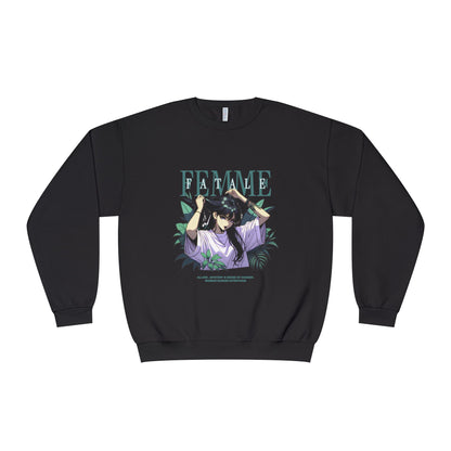 Femme Fatale Anime Girl Sweatshirt