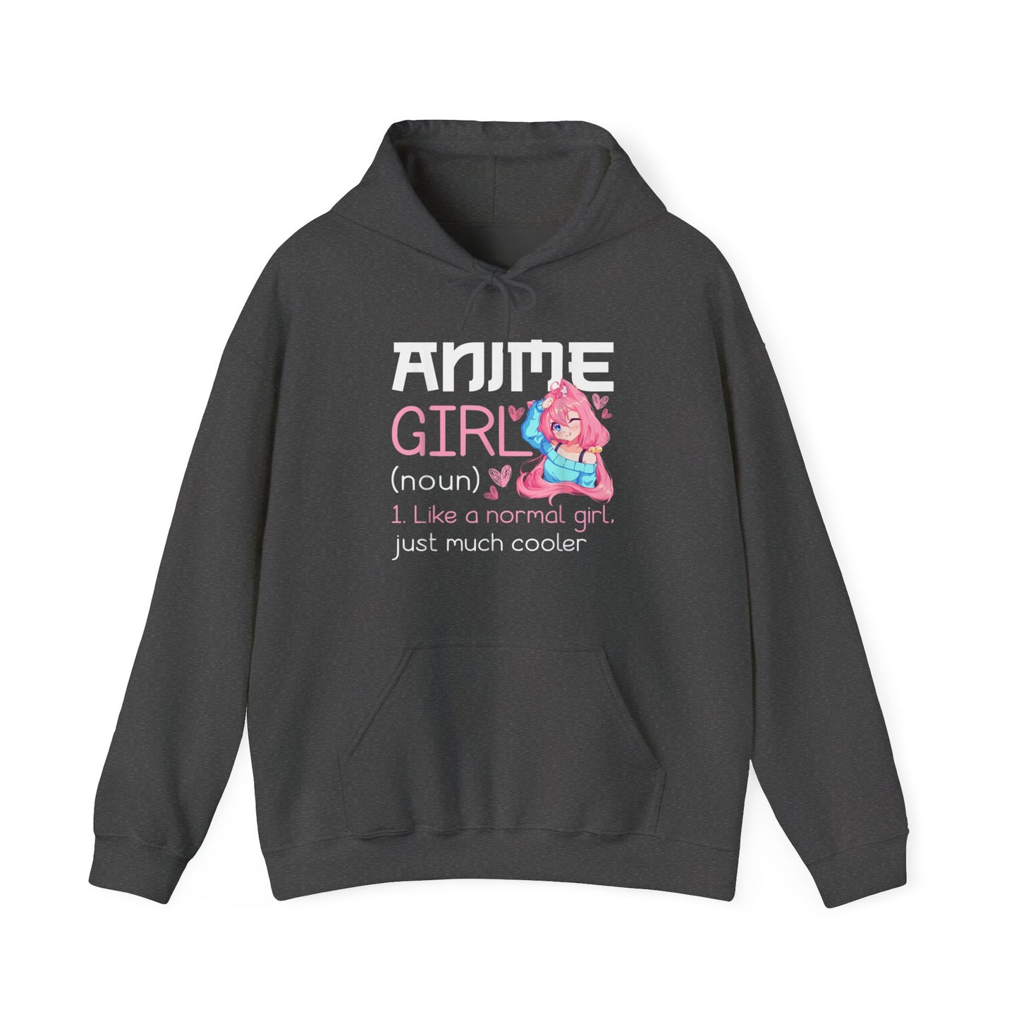 Cute Anime Girl Noun Hoodie