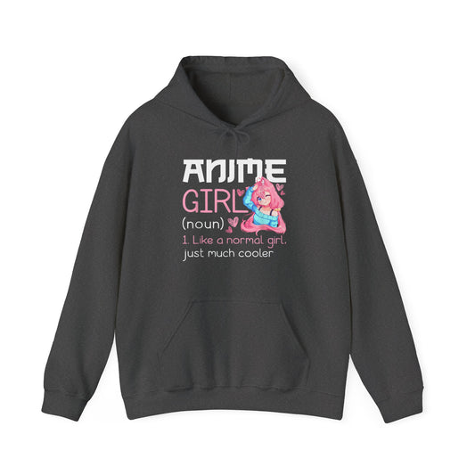 Cute Anime Girl Noun Hoodie