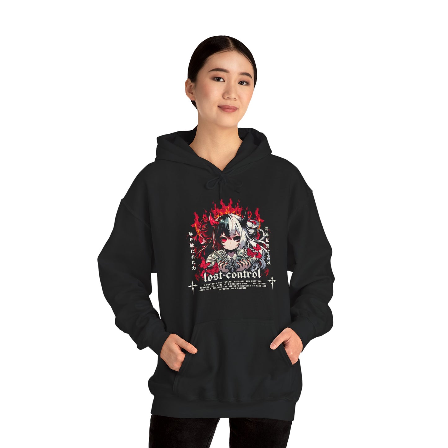 Lost Control Anime Girl Hoodie