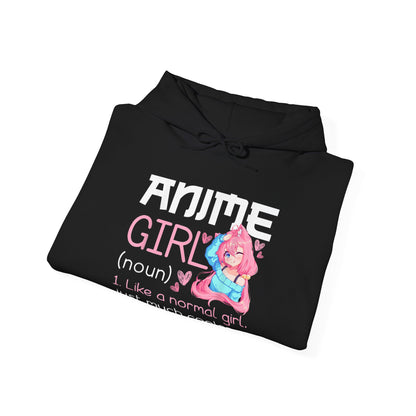 Cute Anime Girl Noun Hoodie