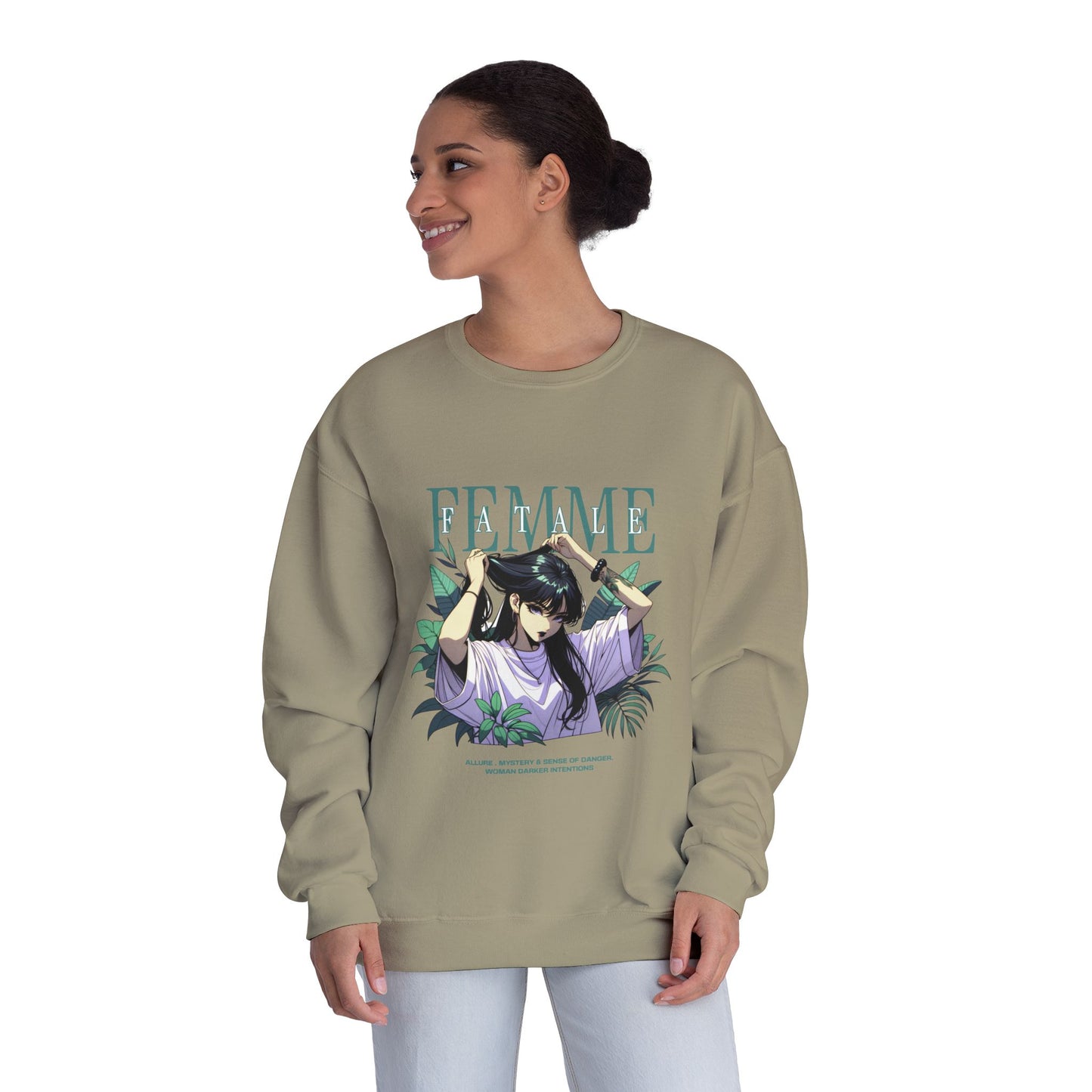Femme Fatale Anime Girl Sweatshirt