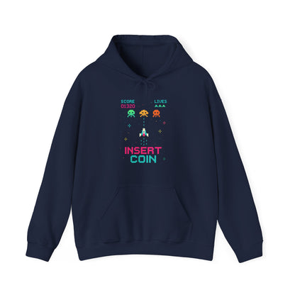 Insert Coin Gaming Hoodie