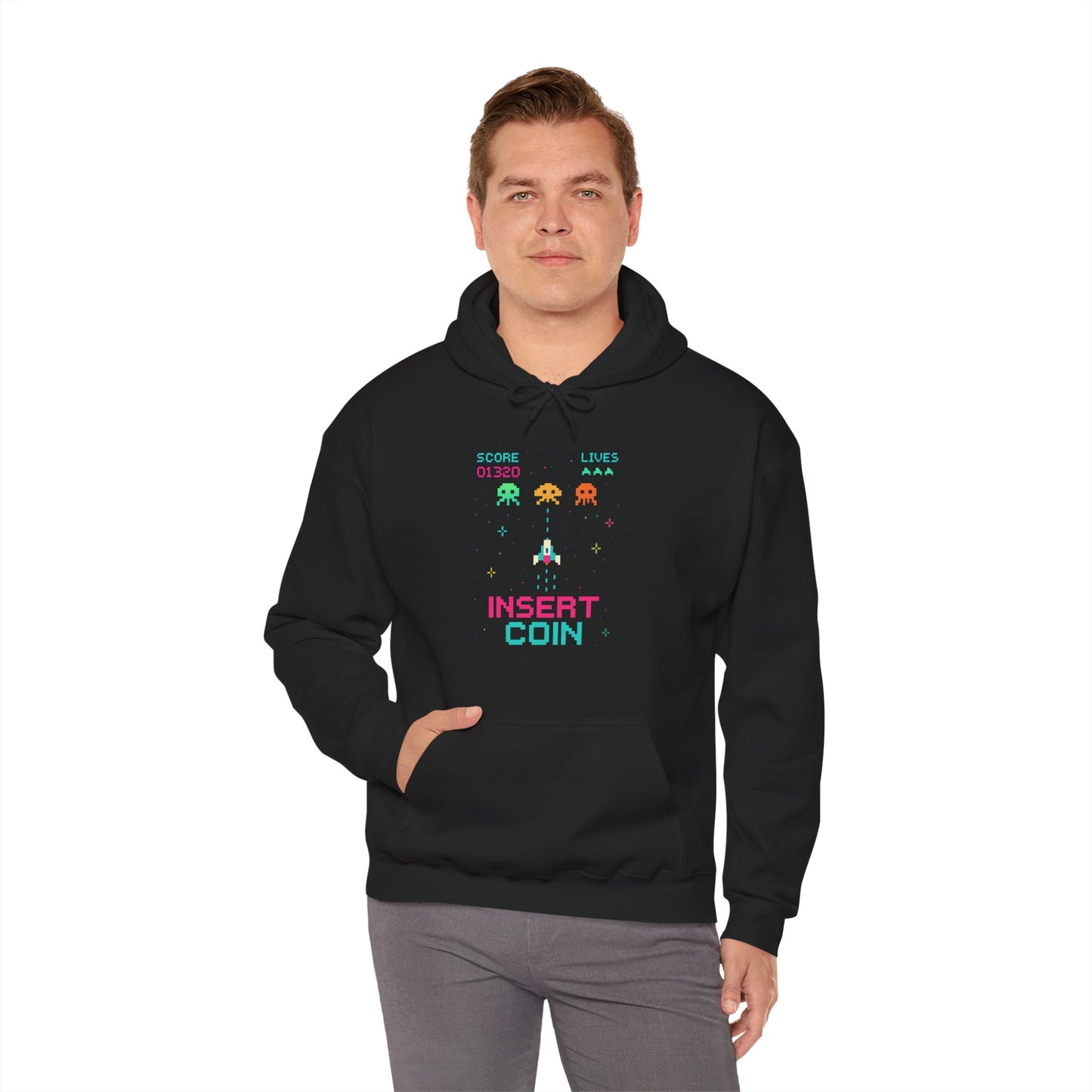 Insert Coin Gaming Hoodie