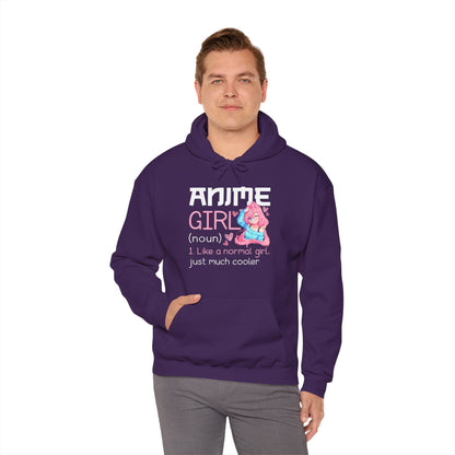 Cute Anime Girl Noun Hoodie