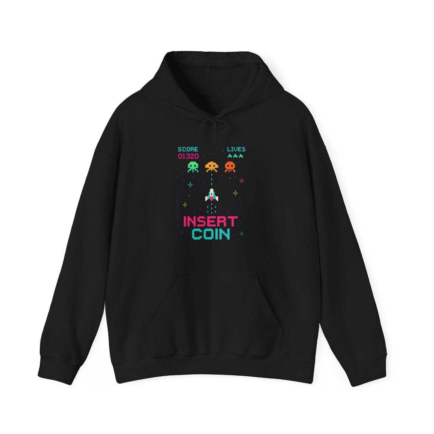 Insert Coin Gaming Hoodie