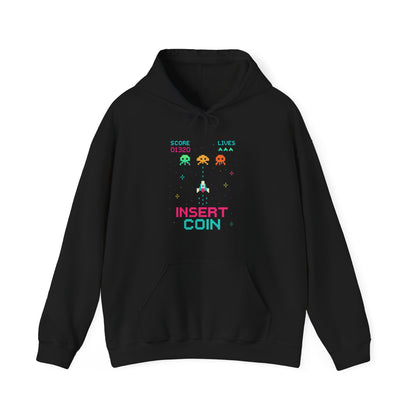 Insert Coin Gaming Hoodie