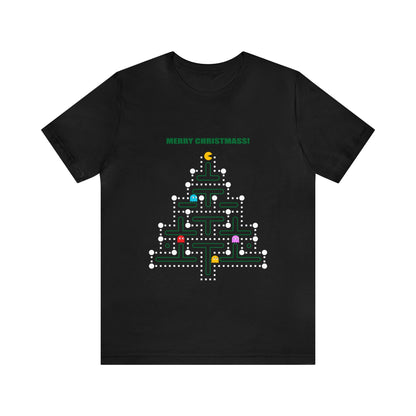Pacman Christmas Tree Tee