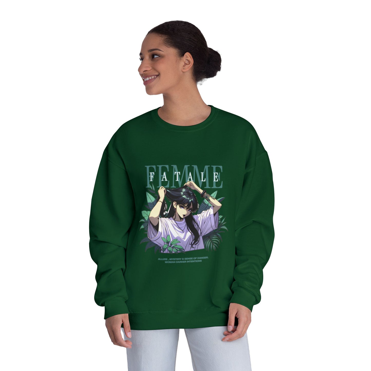 Femme Fatale Anime Girl Sweatshirt