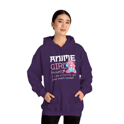 Cute Anime Girl Noun Hoodie