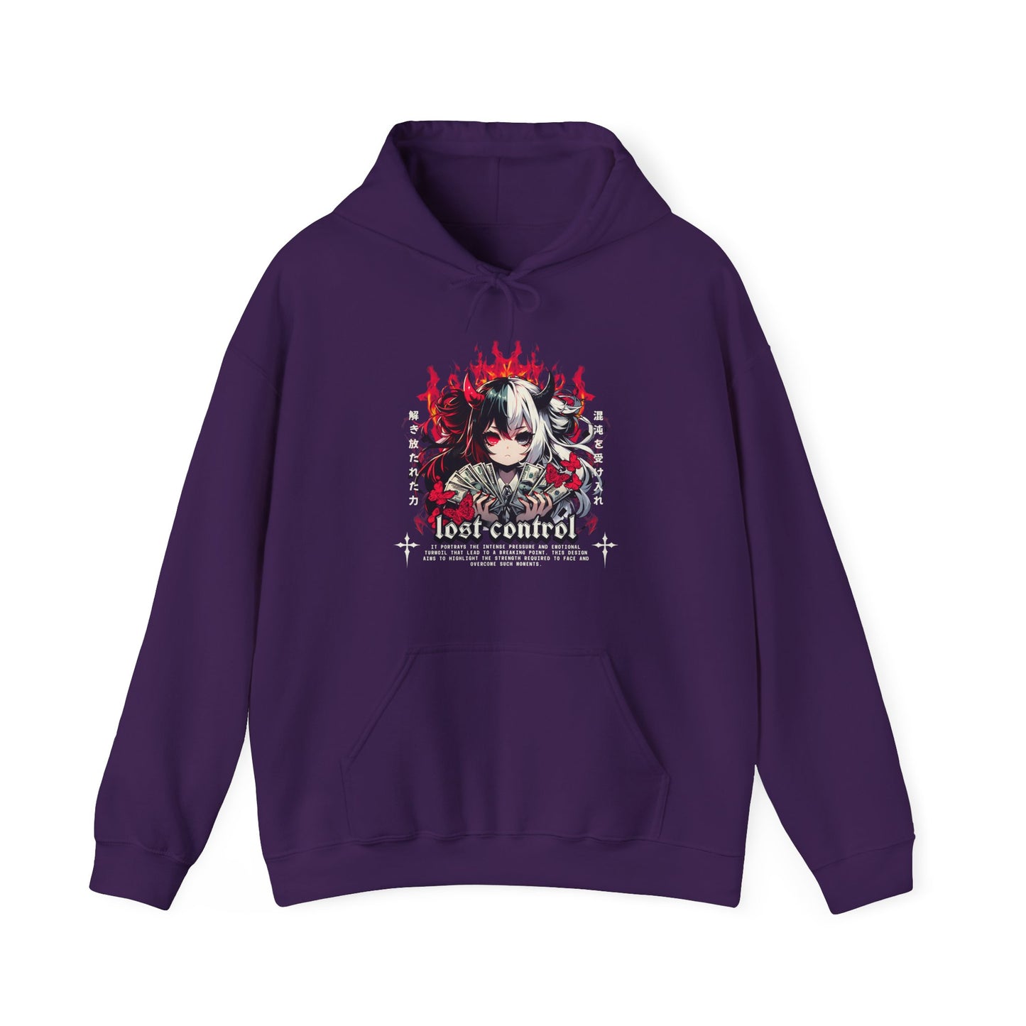 Lost Control Anime Girl Hoodie