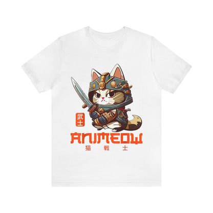 Samurai Kitty Animeow Tee