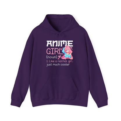 Cute Anime Girl Noun Hoodie