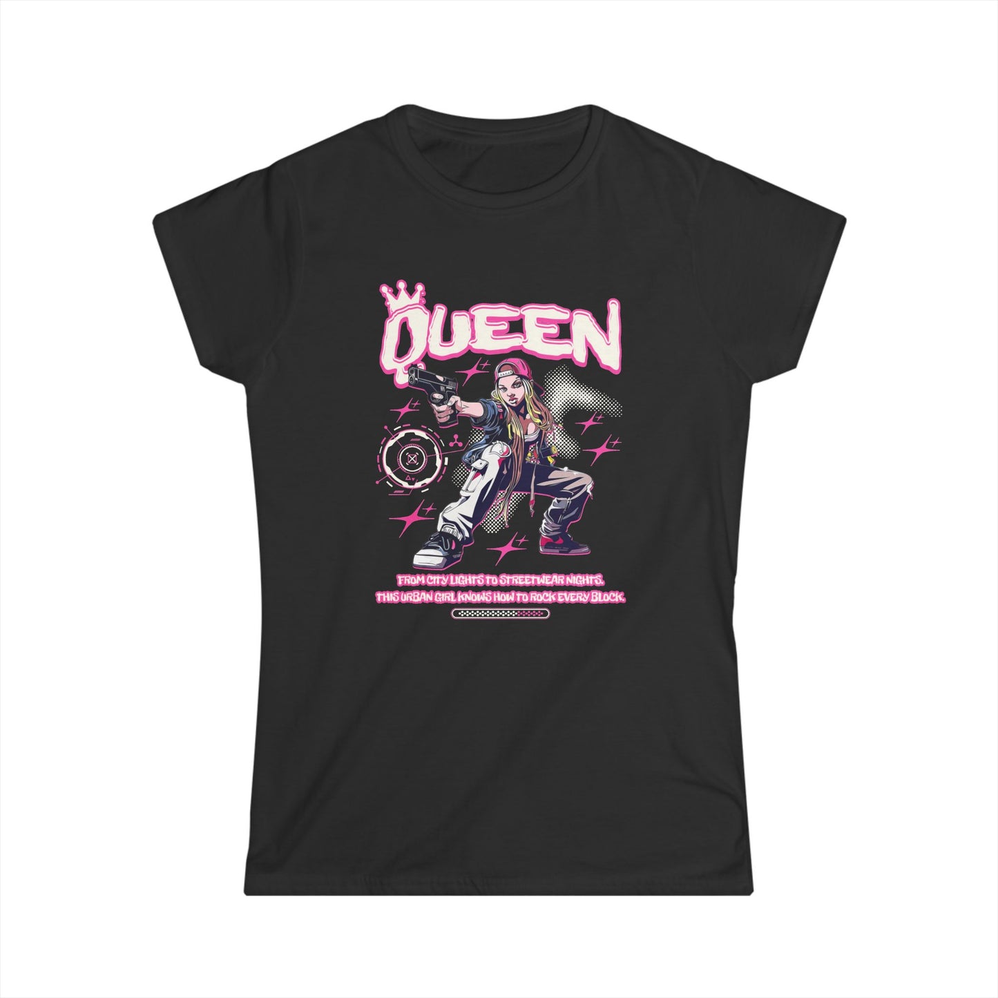 Women's Anime Queen Softstyle Tee