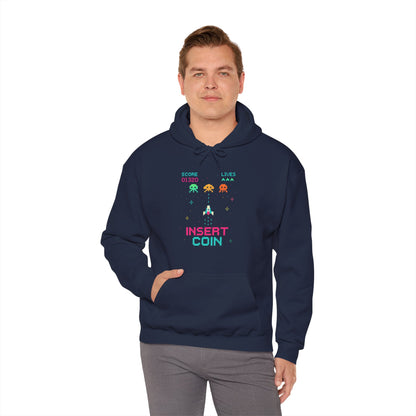 Insert Coin Gaming Hoodie