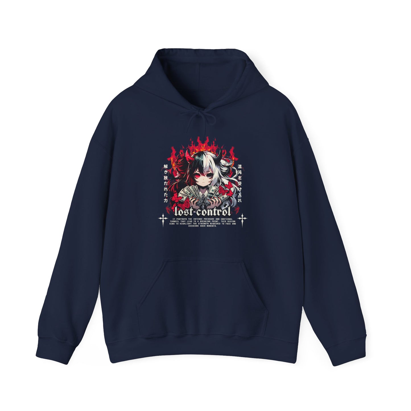 Lost Control Anime Girl Hoodie