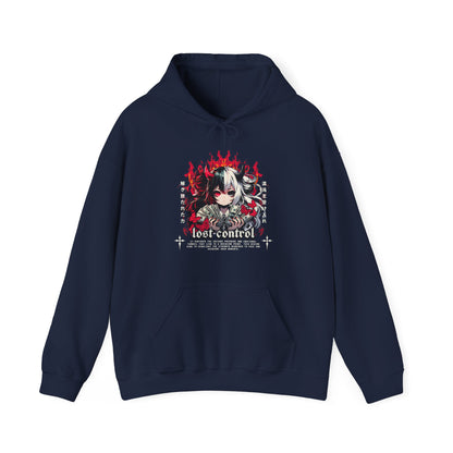 Lost Control Anime Girl Hoodie