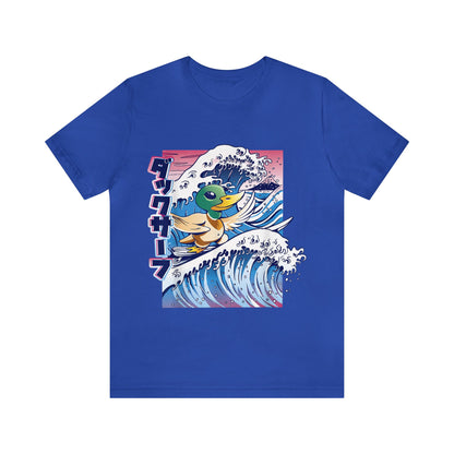 Kanagawa Great Wave Surfing Duck Tee