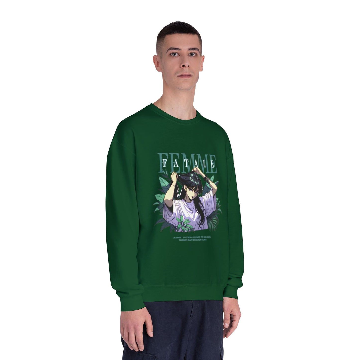 Femme Fatale Anime Girl Sweatshirt