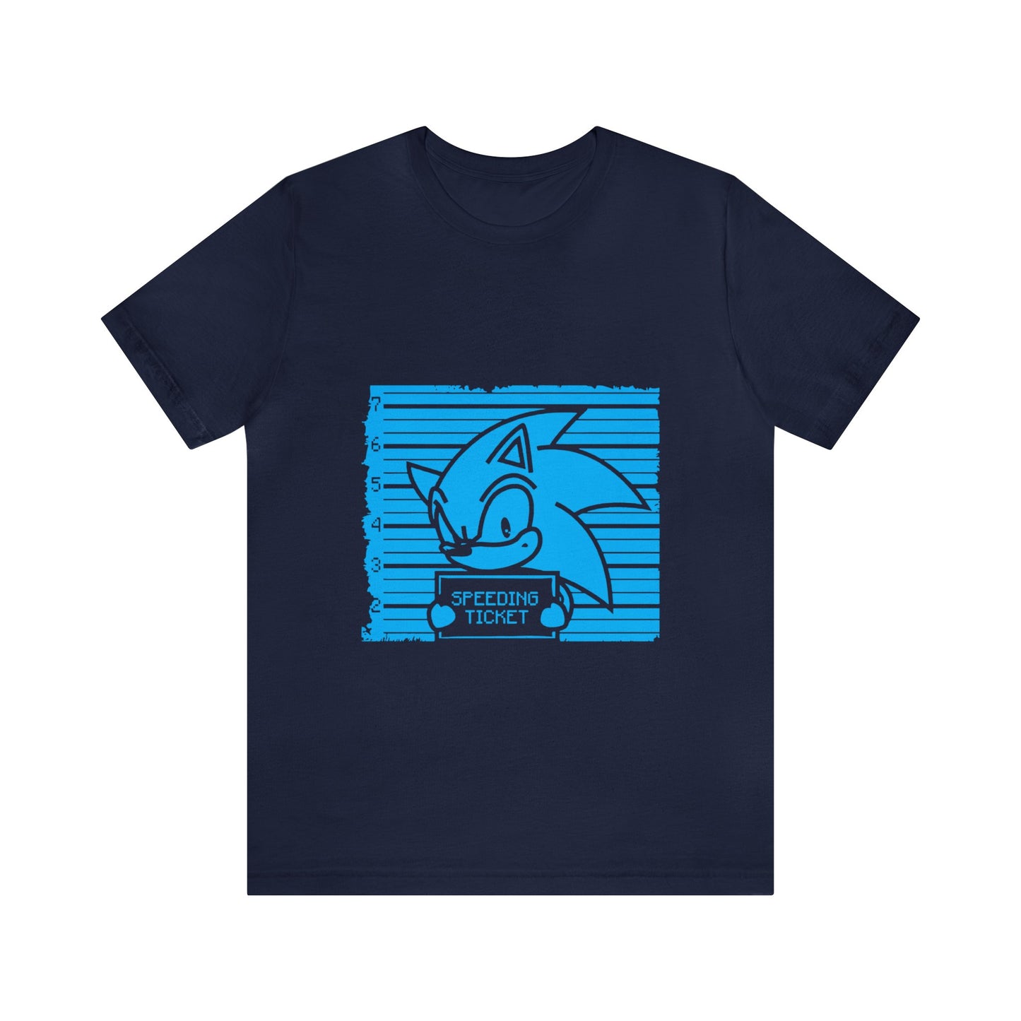 Sonic Speeding Ticket Video Game Tee