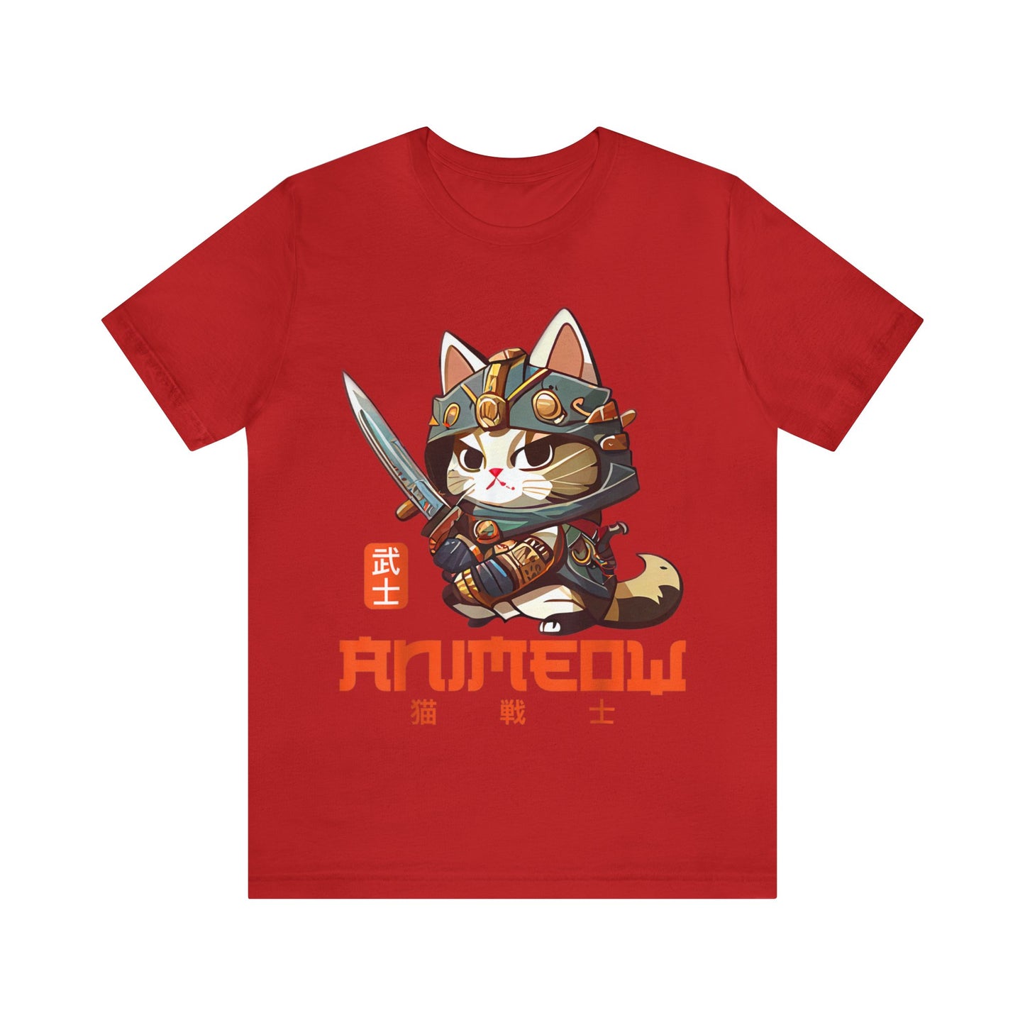 Samurai Kitty Animeow Tee