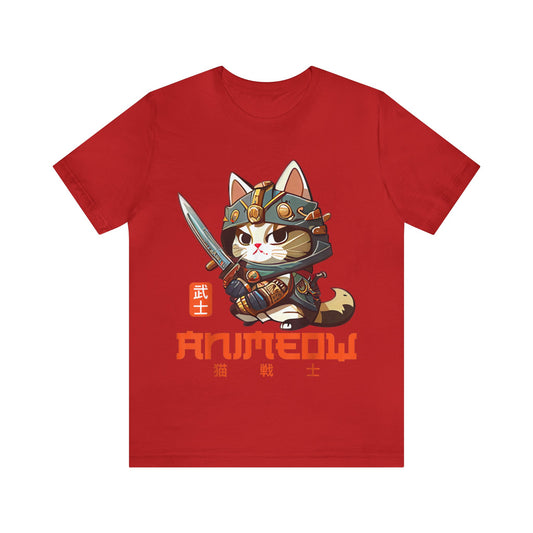 Samurai Kitty Animeow Tee