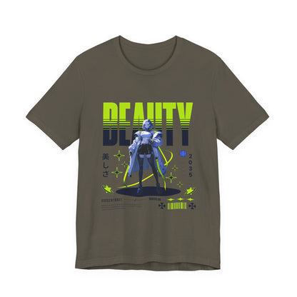 Beauty 2035 Anime Girl Tee