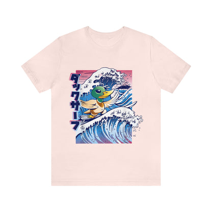 Kanagawa Great Wave Surfing Duck Tee