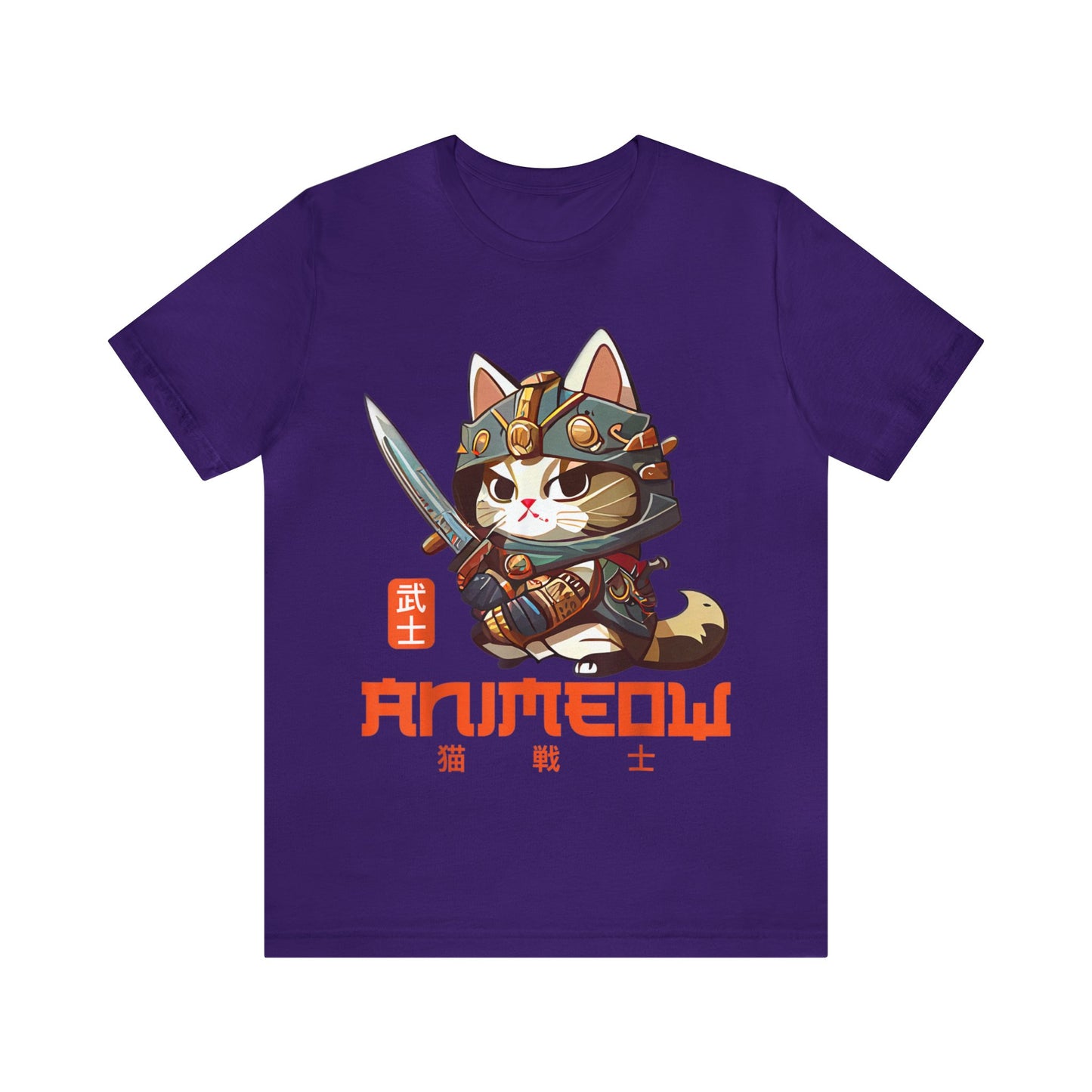 Samurai Kitty Animeow Tee